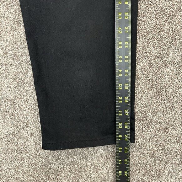 Chico's Womens Slim Capri Jeans Size 0 (S) Black Platinum Denim Ultimate Fit GUC - Picture 11 of 16